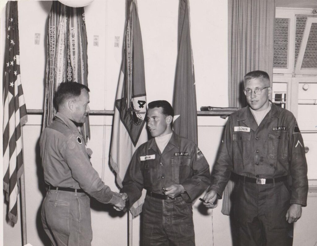 Robert Benvin: US Army Ceremony