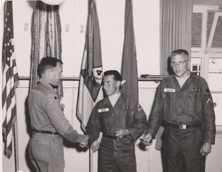 Robert Benvin: US Army Ceremony